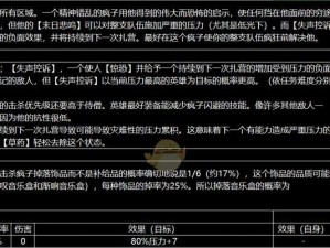 怪兽领域技能大全图鉴攻略（从小白到大神，助你一步登天）